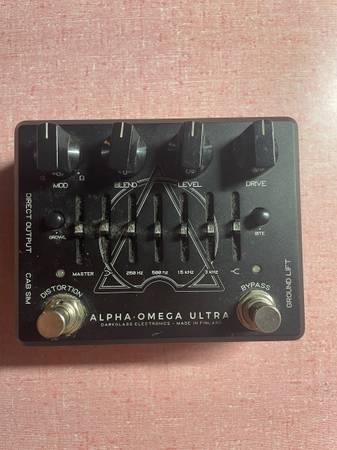 Darkglass ALPHA-OMEGA ULTRA ジャンク Darkglass Electronics Alpha Omega Ultra preamplifier - What