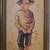 Big Eyed Little Boy With Slingshot Retro Portrait By Artist M Medeiros 1 thumbnail