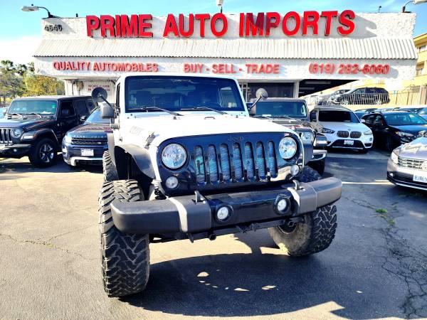 2016 Jeep Wrangler Willys Wheeler 4WD (lifted) - $15,995 (Mission Valley - Prime Auto Imports)63440914346753123