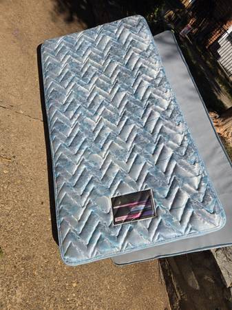 Free twin mattress and box springs 1
