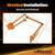 maXpeedingrods Universal Parallel 4 Link Kit for Classic Car & Truck 4 thumbnail