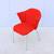 Contemporary Modern EOOS for Coalesse Capa Stackable Red Guest Chair 6 thumbnail