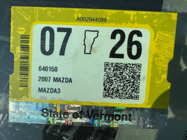 2007 Mazda 3 S-Sport, 5 velocidades, 100k, Impecable, Inspeccionado hasta 7/2026! - $6,50063622657755523123