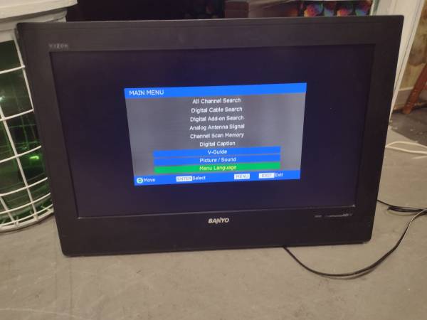 Sanyo tv 1