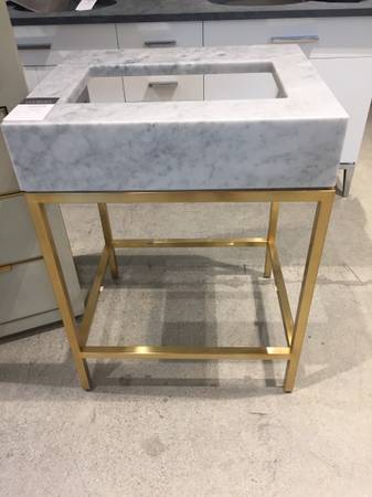RH Marble Hudson Sink 1