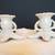 Porcelain candle holders with roses 3 thumbnail