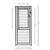 KennelMaster 4 ft. x 8 ft. x 6 ft. Welded Wire Dog Fence Kennel Kit 4 thumbnail