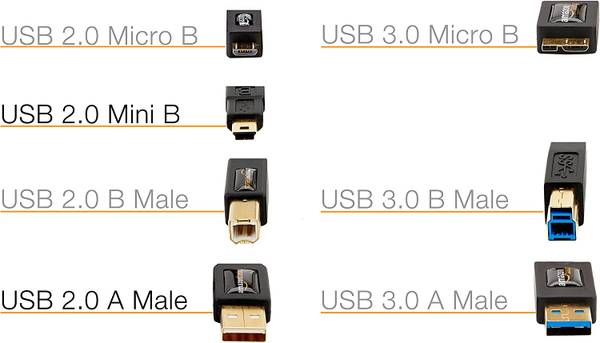 Cables para impresora (cables USB A a USB B) - $2463470805240321121