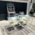 Wrought iron dining table and chairs 2 thumbnail