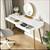 Vanity Desk with Glossy Desktop, 47 inch (New) 3 thumbnail