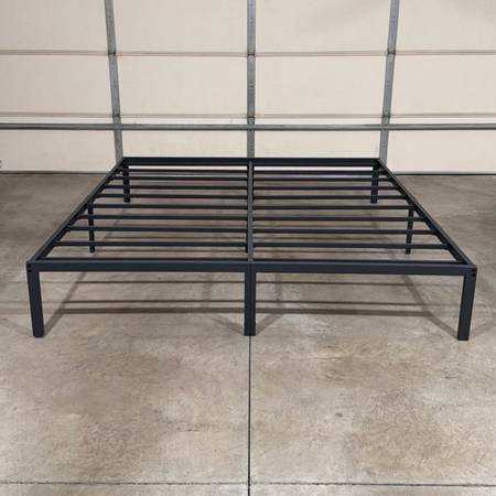 New 14” King Platform Bed Frame (Can Deliver) 1