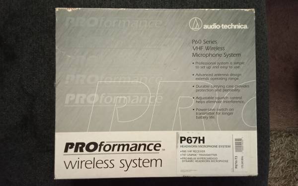 Wireless, head worn microphone system 1