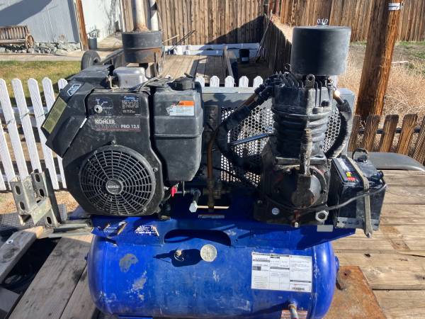Gas powered air compressor 1