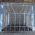 2 Vintage 1970s Crystal Creamery Metal Milk Crates with Plastic Bottom 3 thumbnail