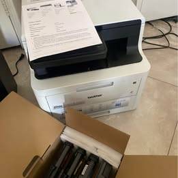 Brother HL-L3290CDWB Wireless Digital Color Laser All-in-One Printer, 1