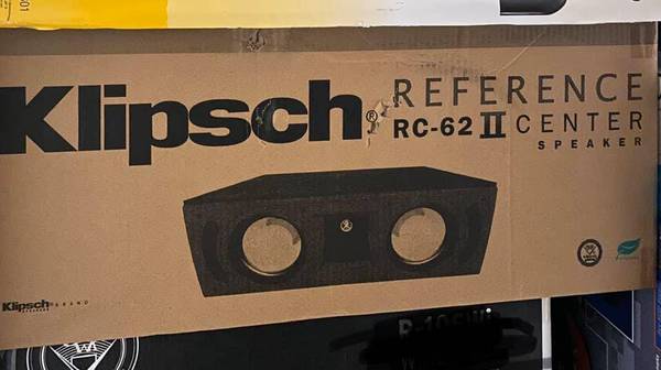 New Klipsch Reference RC-62 II Center Speaker!!! 1
