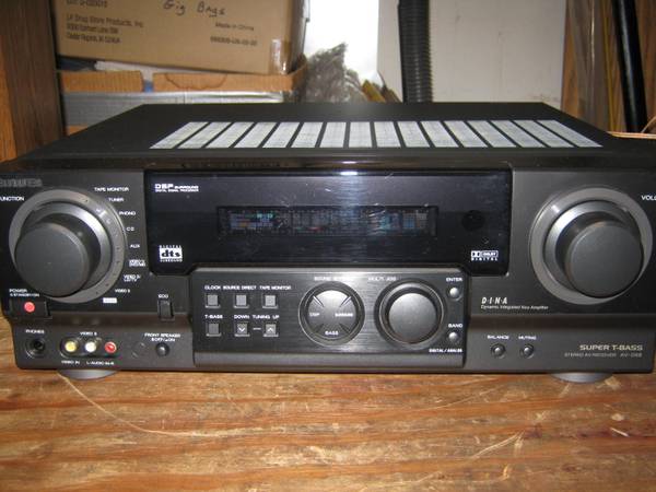 AIWA 5 CHANNEL SURROUND RECEIVER WITH REMOTE 1