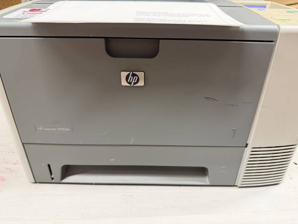 HP LaserJet 2420dn Workgroup Laser Printer Perfect 1