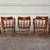 Vintage Dark Oak ‘Caboose’ Chairs by Boling Chair Company, Set of 5 16 thumbnail