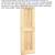 vidaXL - Door NARVIK 27.6"x82.7" Solid Wood Pine..! 1 thumbnail