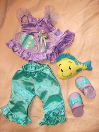 Doll Clothes (Little Mermaid Pajamas) 1
