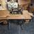 Antique 1915 Singer Sewing Machine in Cabinet with Accessories  & Book 1 thumbnail
