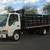 2004 ISUZU NPR 12 FT FLATBED STAKE BODY WORK TRUCK WITH LOW MILES 1 thumbnail