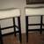 Like New-2-Bar Stools-Leather-w/Studs-Backless-Bar Height 4 thumbnail