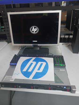 SERVER HP Proliant DL320e Rackmount server 2X 500GB DRIVES Complete - $125 (Kennedale TX)63471251480065120