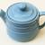 Vintage 1940's Coorsite Blue Teapot 1 thumbnail