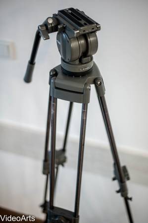 Libec Professional Video Tripod - H38 head, T72 legs 20lb LS-38M(2A) 1