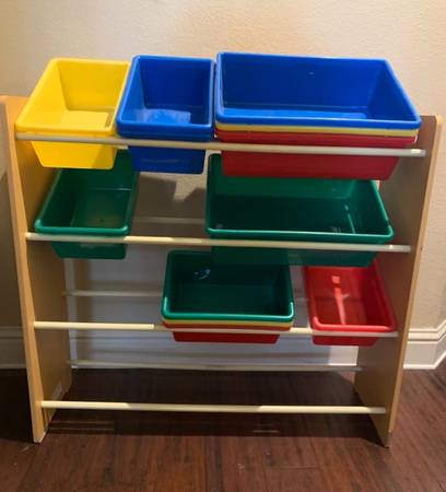 Toy bin/organizer 1