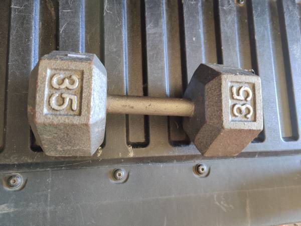 35# single hex dumbbell 1