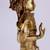 Indian Brass Bronze Chola Style Vishnu Statue Large Antique 9 thumbnail
