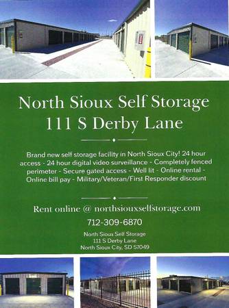 $80 Self Storage Available for Rent (North Sioux City)64052200953601120