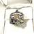 Vintage rare find made in India .925 silver ring with valuable gemstones. Size 7 4 thumbnail