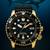NEW Citizen Eco-Drive Men's Diver Calendar Black Gold Tone Watch 44MM 1 thumbnail