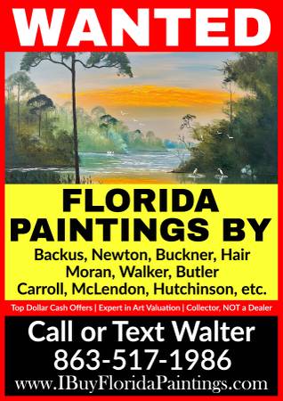 Florida Art & Wildlife Paintings 1