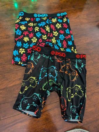 BRAND NEW PSD boxer briefs, 2 pairs, Youth size large 1