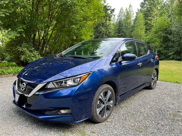 2020 Nissan Leaf SL Plus  Electric Car - $19,000 (Issaquah)63617898231683120
