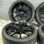 22" RIMS/TIRES JEEP TRACKHAWK 5X127MM SATIN BLACK PACKAGE 2853522 DURA 3 thumbnail