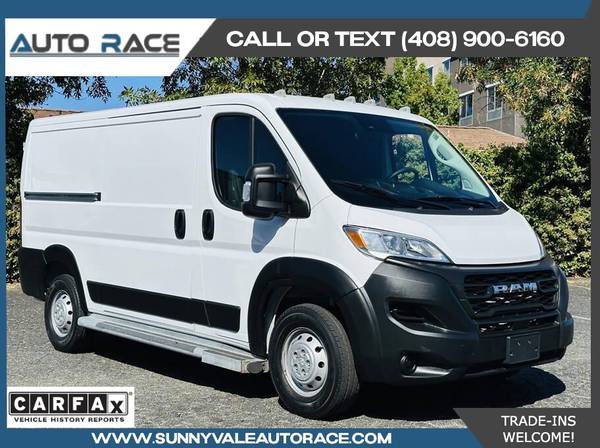 1 2023 RAM ProMaster 2500 136 WB 3dr Low Roof Cargo Van WE SHIP CALIFORNIA CARS AN 1