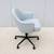Mid-Century Eero Saarinen for Knoll New Executive Swivel Desk Armchair 13 thumbnail