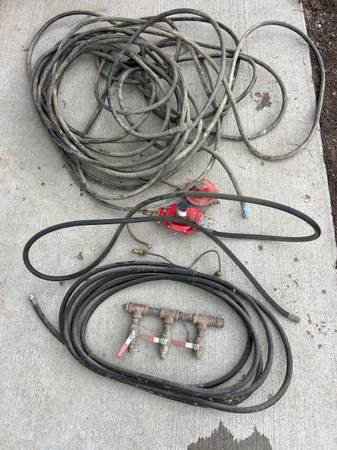 PROPANE HOSES,REGULATORS, MANIFOLD 1