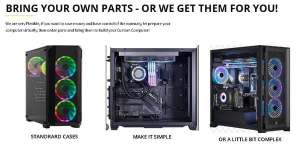COMPUTER BUILDERS - Custom System or Gamers DESKTOP Builds 1