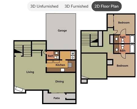 $1,565 / 2br - 1200ft2 - Large 2 Bedroom Townhome! Ready for Move In! (Visalia)63809838429955123