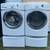 Whirlpool duet white Steam front load washer and gas dryer pedestal 1 thumbnail