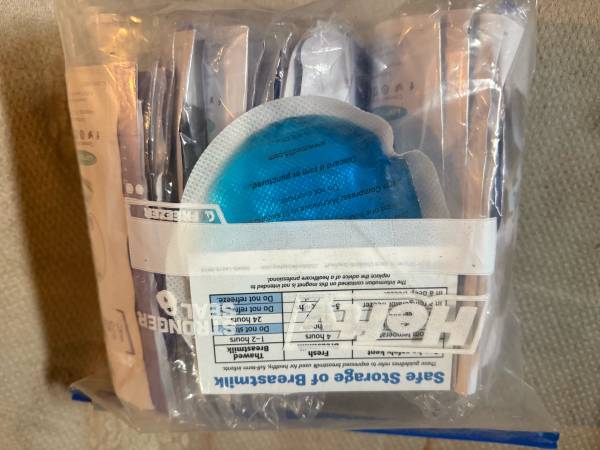 Postpartum Breast Cooling/Heating pads and Pumping Milk Bags 1