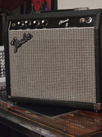 Rivera era 1983-84 Fender Champ II 18W 1x10 combo amp 1