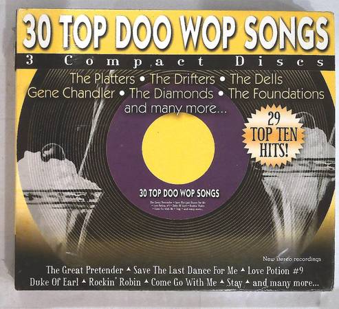 Direct Source, 30 Top Doo Wop Songs 3 CDs 1
